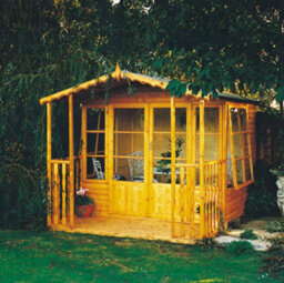 Shire Woburn 10X9 Shiplap Rooms For The Garden - thumbnail 1