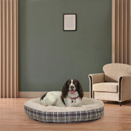 Actiaspet Large Deluxe Orthopaedic Soft Dog Bed Pet Warm Basket Fleece Lining Cushion Puppy Cat - thumbnail 4