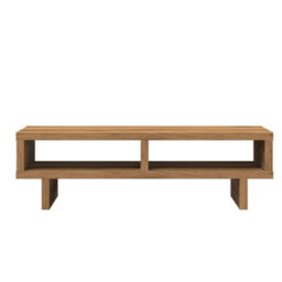 Walplus Monitor Stand Artisian Oak 50X27X15 Cm Engineered Wood - thumbnail 4
