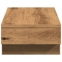 Walplus Monitor Stand Artisian Oak 50X27X15 Cm Engineered Wood - thumbnail 5