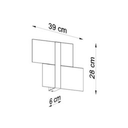 Luminosa Lighting Luminosa Massimo 2 Light Flush Wall Light White, Chrome, G9 - thumbnail 4