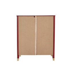 Palazzi 4 Drawer Chest Of Drawers Red - thumbnail 8