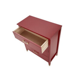 Palazzi 4 Drawer Chest Of Drawers Red - thumbnail 5
