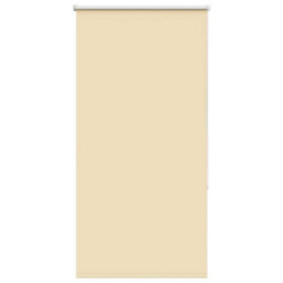 Berkfield Durable Roller Blind Blackout Beige 85X175 Cm Fabric Width 80.7 Cm Polyester - thumbnail 2