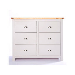 Cabinet Bits Argenta 6 Drawer Chest Of Drawers Chrome Cup Handle - thumbnail 1