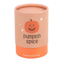 Something Different Peekaboo Pumpkin Spice Candle Orange (One Size) - thumbnail 3