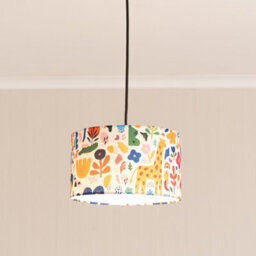 Valuelights Kids Bright Floral Easy Fit Ceiling Light Shade (D)25Cm - thumbnail 4