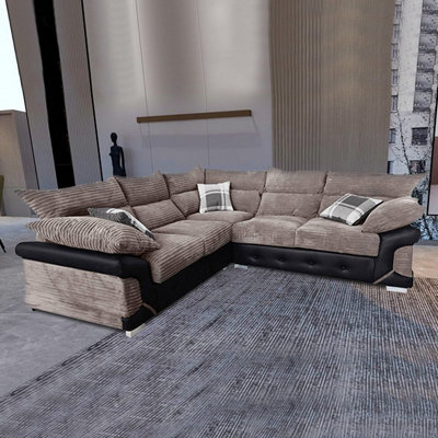 Sliding Wardrobes 4 u LTD Sliding Wardrobes 4U Jasmine Corner & 3+2 Sofa In 2 Colors (Corner - Beige) - image 1