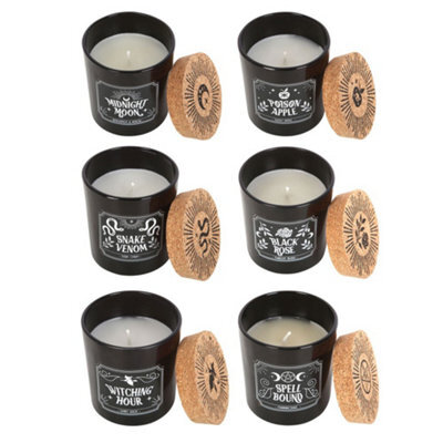 Something Different Midnight Ritual Scented Candle (Pack Of 6) Black (One Size) - image 1