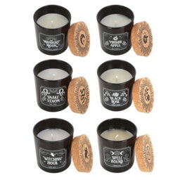 Something Different Midnight Ritual Scented Candle (Pack Of 6) Black (One Size) - thumbnail 1
