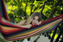 Hammock Tutumi 480142B Yellow 1 Person - thumbnail 7