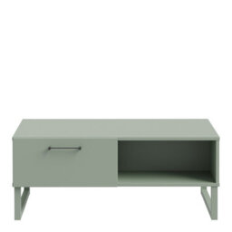 Furniture To Go Sali 1 Drawer Coffee Table In Sage Green - thumbnail 2