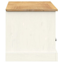 Walplus Tv Cabinet Vigo White 156X40X40 Cm Solid Wood Pine - thumbnail 6