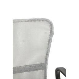 Orsina Comfortable Light Grey Home Office Chair, Ergonomic Work From Office Chair, Movable Chair For Bedroom - thumbnail 9