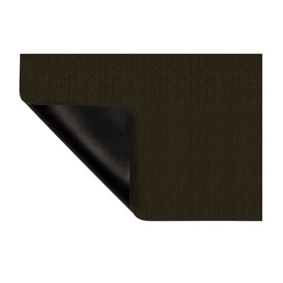 Floordirekt Balcony Garden Runner Rug Vinyl Outdoor Carpet Runner Waterproof Uv Resistant Weatherproof Anthracite Black 60 X 250 Cm - image 1