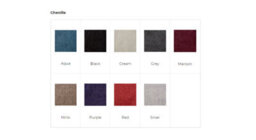 Comfy Deluxe 4Ft6 Purple Chenille 54Inch Headboard 5 Panel - thumbnail 2