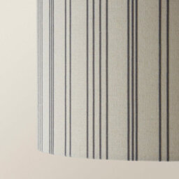 Valuelights Hallie Natural Linen Stripe Detail Large Drum Ceiling Lamp Shade (D)29.5Cm - thumbnail 3