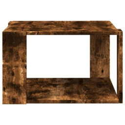 Berkfield Coffee Table Smoked Oak 51.5X51.5X30 Cm Engineered Wood - thumbnail 5