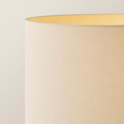 ValueLights Morrigan Mid Wood Shelf Floor Lamp With Cream Shade - thumbnail 4