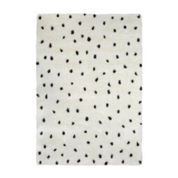 Melrose Spotty Grey Shaggy High Pile Large Area Indoor Rug 160/230Cm - thumbnail 5