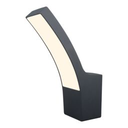 GoodHome Gambell Fixed Matt Dark Grey Mains-Powered Integrated Led Outdoor Wall Light 1600Lm - thumbnail 3