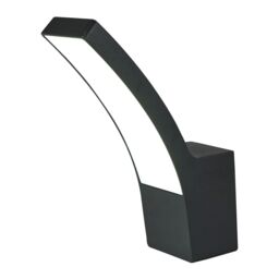 GoodHome Gambell Fixed Matt Dark Grey Mains-Powered Integrated Led Outdoor Wall Light 1600Lm - thumbnail 2