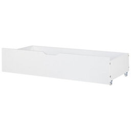 Beliani Set Of 2 Bed Storage Drawers Epaney White - thumbnail 1