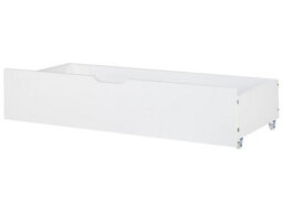 Beliani Set Of 2 Bed Storage Drawers Epaney White - thumbnail 2
