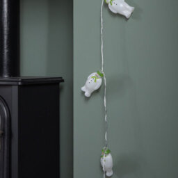 Samuel Alexander 1.8M Battery Powered The Snowman Christmas String Lights With 10 Ice White Leds - thumbnail 7