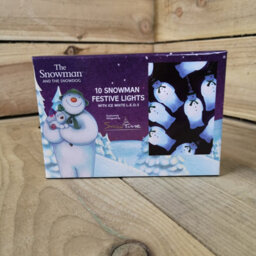 Samuel Alexander 1.8M Battery Powered The Snowman Christmas String Lights With 10 Ice White Leds - thumbnail 6