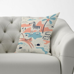 Warren Reed Designer Wild Savannah Park Cushions 60Cm X 60Cm - thumbnail 2