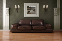 Elstead Drawing Room 2 Light Indoor Candle Wall Light Walnut, E27 - thumbnail 2