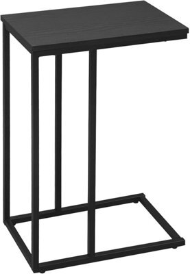 C Shaped Side Table, L End Table Table Coffee Laptop Bedroom Living Room - image 1