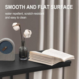 C Shaped Side Table, L End Table Table Coffee Laptop Bedroom Living Room - thumbnail 5