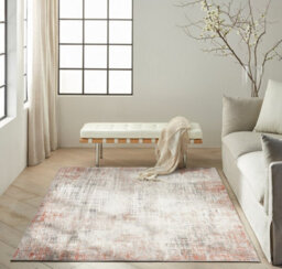 Multicolored Modern Abstract Rug For Living Room, Bedroom - 274Cm X 366Cm - thumbnail 1