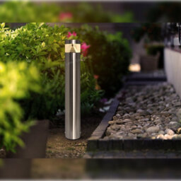 Long Life Lamps Company Modern Led Bollard Post Ground Spike Light Warm White Stainless Steel Zlc078Ww - thumbnail 8