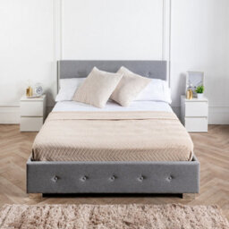 Home Treats 2 Drawer Bedside Chest White H(470mm) W(400mm) D(360mm) - thumbnail 6