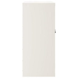 Berkfield File Cabinet White 79X40X90 Cm Steel - thumbnail 5