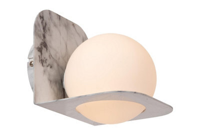 Lucide Davy - Wall Light Bathroom - 1Xg9 - Ip44 - Black - image 1