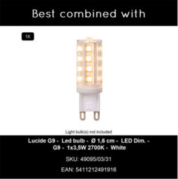 Lucide Davy - Wall Light Bathroom - 1Xg9 - Ip44 - Black - thumbnail 4