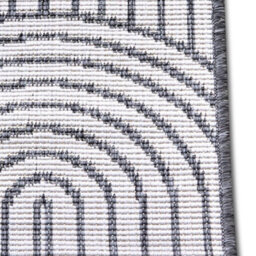 The Rugs Flatweave Indoor Outdoor Reversible Rug Pangli Durable Polypropylene In Grey - thumbnail 2