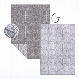 The Rugs Flatweave Indoor Outdoor Reversible Rug Pangli Durable Polypropylene In Grey - thumbnail 6