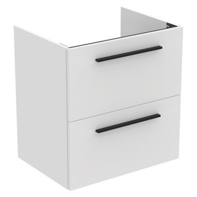 Ideal Standard I.life A Standard Matt White Wall-Mounted Bathroom Vanity Unit (H) 630mm (W) 600mm - image 1