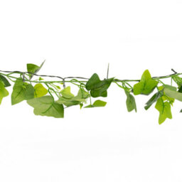 Gardenwize 2 Metre 20 Led Solar Powered Outdoor Ivy Leaf String Lights Fence Wall Decking Patio Decorative Lights - thumbnail 4