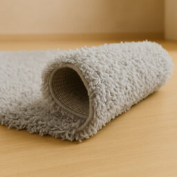 Uetian Luxury Silver Shaggy Rug Thick Plush Pile Modern Home Carpet (120X170) - thumbnail 6