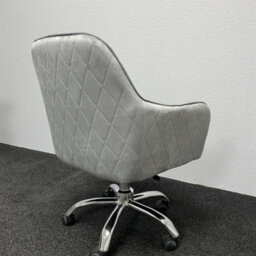 Kosy Koala Grey Office Desk With Grey Velvet Chair Wooden Room Furniture - thumbnail 8