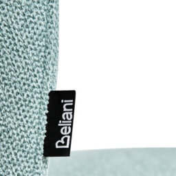 Beliani Set Of 2 Dining Chairs Artesia Fabric Mint Green - thumbnail 9