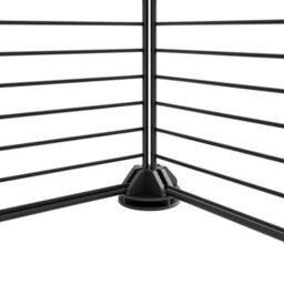Walplus 8-Panel Pet Cage With Door Black 35X35 Cm Steel - thumbnail 3