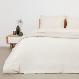 panda London Bamboo & French Linen Complete Bedding Set Natural - thumbnail 2
