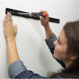 "Hangman Simple Mount Tv Wall Hanger Bracket For 32""-80"" Tvs, Holds 125 Lbs S2060-Sf" - thumbnail 2